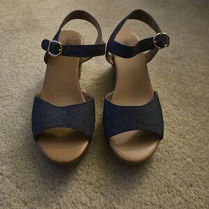 Style & Co Denim Sandals